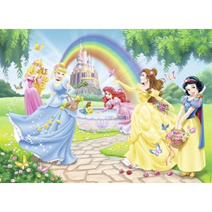 Nathan (86708) - "Prinsessenes have" - 100 brikker puslespil
