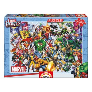 Educa (15193) - "Marvel Heroes" - 1000 brikker puslespil