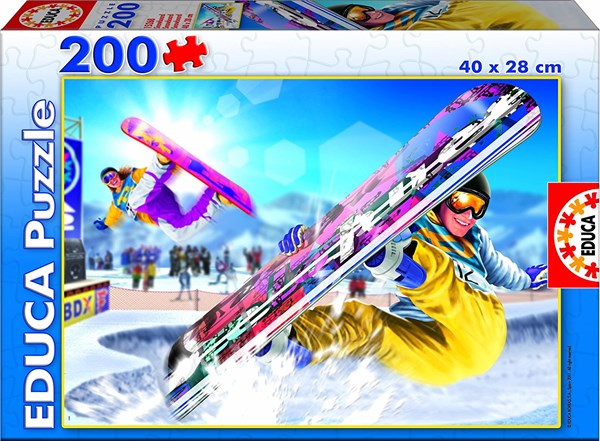Educa (15268) - "Snowboard" - 200 brikker puslespil