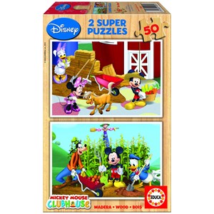 Educa (15285) - "Mickey Mouse Clubhouse" - 50 brikker puslespil