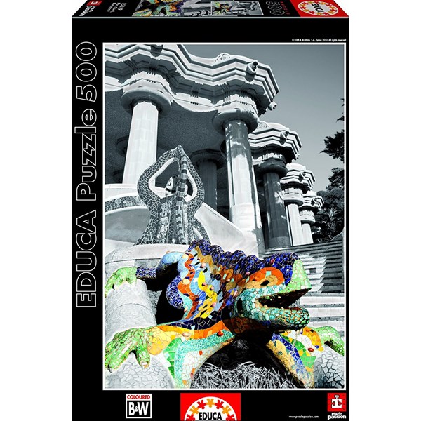 Educa (15319) - "Parc Güell, Barcelona" - 500 brikker puslespil