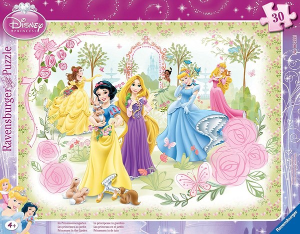 Ravensburger (06344) - "The Princesses in the Garden" - 30 brikker puslespil