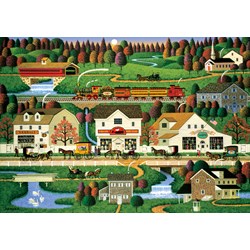 Buffalo Games (3713) - Charles Wysocki: "Yankee Wink Hollow" - 500 brikker puslespil