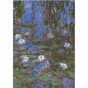 D-Toys (67548-CM06) - Claude Monet: "Vandliljer" - 1000 brikker puslespil