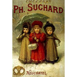D-Toys (67555-VP04) - "Ph. Suchard Chocolates" - 1000 brikker puslespil