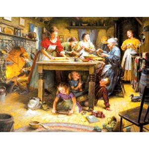 SunsOut (26739) - Morgan Weistling: "Family Traditions" - 1000 brikker puslespil