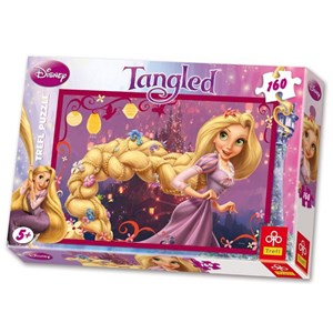 Trefl (15194) - "Rapunzel og hendes smukke hår" - 160 brikker puslespil