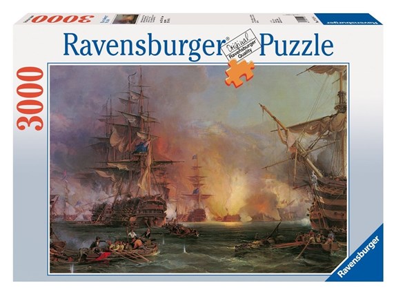 Ravensburger (17010) - "Bombing on Alger" - 3000 brikker puslespil