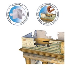 Ravensburger (12551) - "Brandenburger Tor" - 324 brikker puslespil