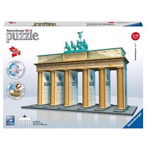 Ravensburger (12551) - "Brandenburger Tor" - 324 brikker puslespil