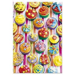 Educa (15549) - "Colourful Cupcakes" - 500 brikker puslespil