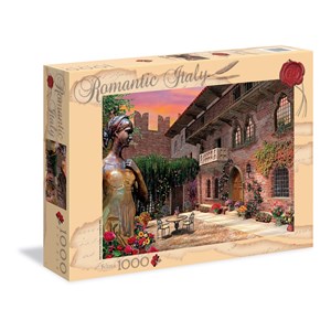 Clementoni (39243) - Dominic Davison: "Romantic Verona" - 1000 brikker puslespil