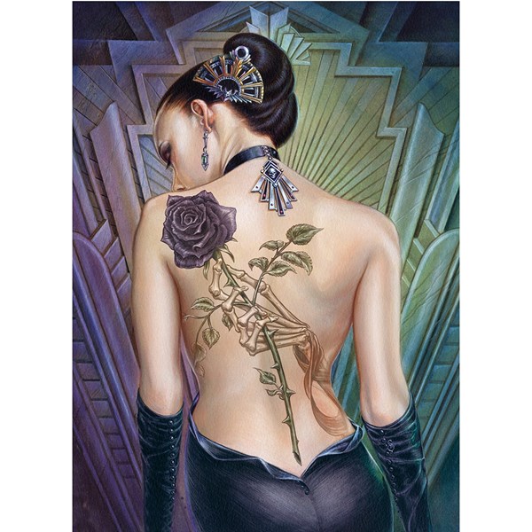 Clementoni (39242) - "Rose des Folies" - 1000 brikker puslespil