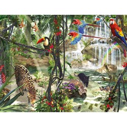Ravensburger (16610) - "Jungle Animals" - 2000 brikker puslespil