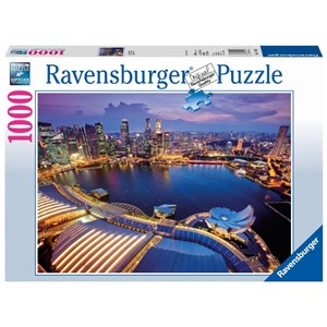 Ravensburger (19141) - "Singapore view" - 1000 brikker puslespil