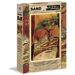 Clementoni (30351) - "Sand Land" - 500 brikker puslespil