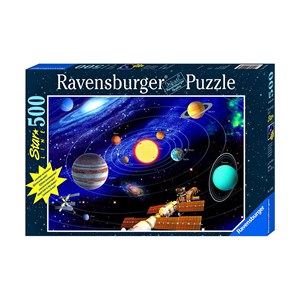Ravensburger (14926) - "Solar System" - 500 brikker puslespil