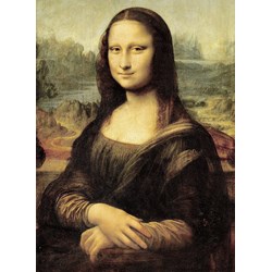 Ravensburger (14005) - Leonardo Da Vinci: "Mona Lisa" - 300 brikker puslespil