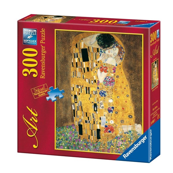 Ravensburger (14003) - Gustav Klimt: "The Kiss" - 300 brikker puslespil