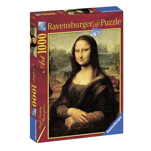 Ravensburger (15296) - Leonardo Da Vinci: "Mona Lisa" - 1000 brikker puslespil
