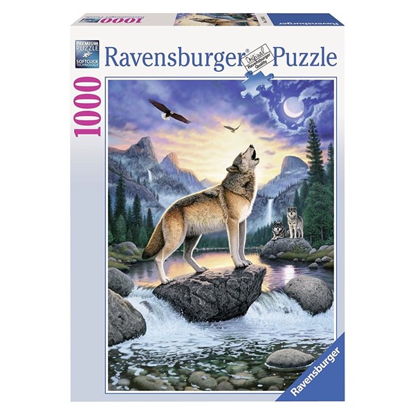 Ravensburger (15360) - "Wolf's howl" - 1000 brikker puslespil