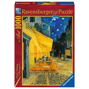 Ravensburger (15373) - Vincent van Gogh: "Caféterrasse, aften" - 1000 brikker puslespil