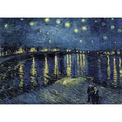Ravensburger (15614) - Vincent van Gogh: "Starry Night" - 1000 brikker puslespil