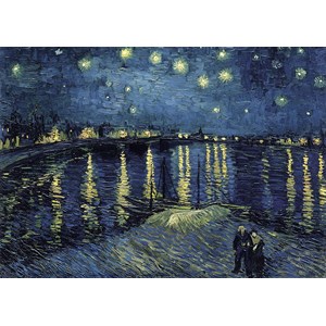Ravensburger (15614) - Vincent van Gogh: "Starry Night" - 1000 brikker puslespil