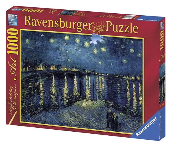 Ravensburger (15614) - Vincent van Gogh: "Starry Night" - 1000 brikker puslespil
