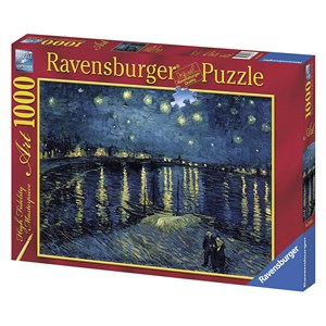 Ravensburger (15614) - Vincent van Gogh: "Starry Night" - 1000 brikker puslespil