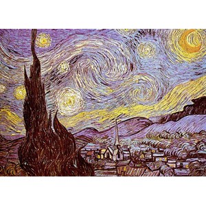 Ravensburger (16207) - Vincent van Gogh: "Starry Night" - 1500 brikker puslespil