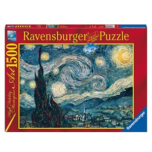 Ravensburger (16207) - Vincent van Gogh: "Starry Night" - 1500 brikker puslespil