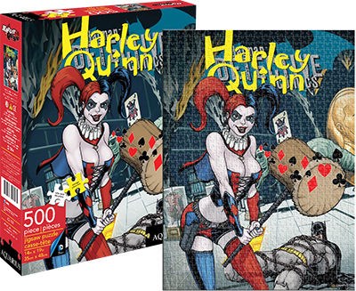 Aquarius (62107) - "Harley Quinn Cover (DC Comics)" - 500 brikker puslespil