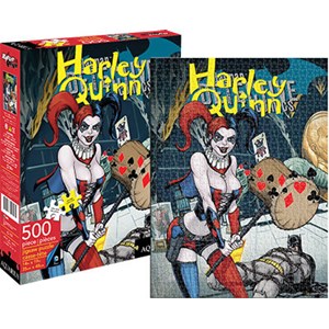 Aquarius (62107) - "Harley Quinn Cover (DC Comics)" - 500 brikker puslespil