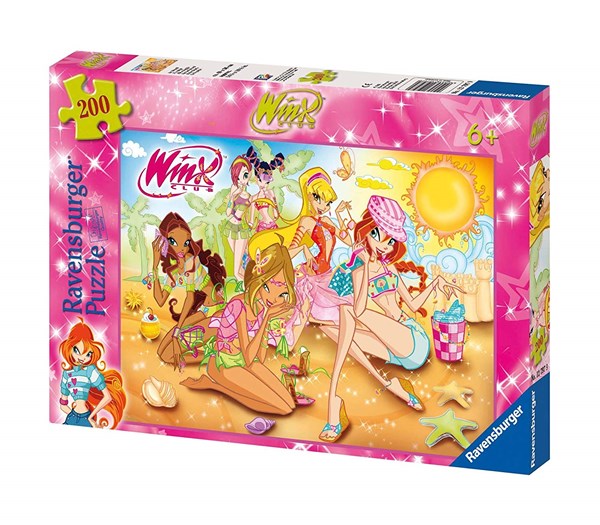 Ravensburger (12797) - "Winx, On the Beach" - 200 brikker puslespil