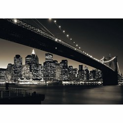 Ravensburger (15835) - "Brooklyn Bridge, Manhattan" - 1000 brikker puslespil