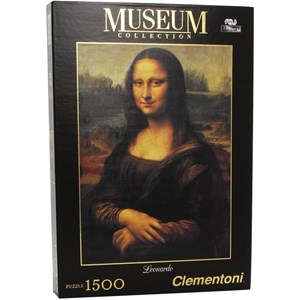 Clementoni (31974) - Leonardo Da Vinci: "Mona Lisa" - 1500 brikker puslespil