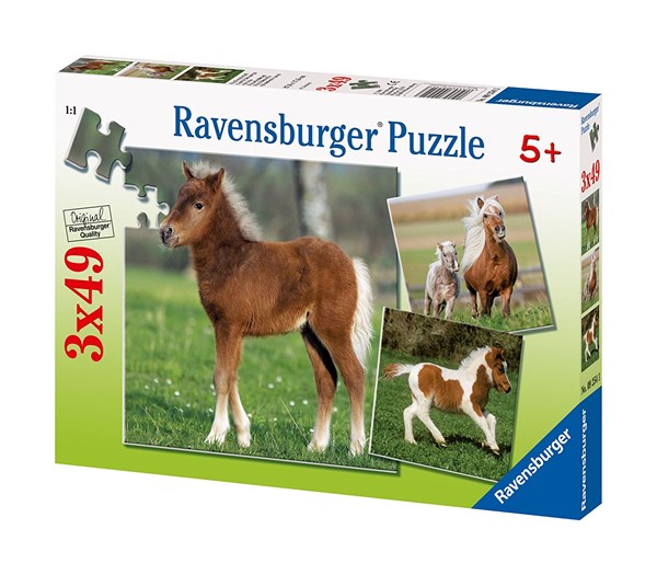 Ravensburger (09254) - "Horses" - 49 brikker puslespil