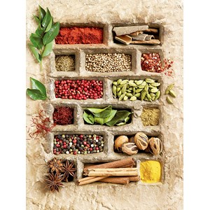 Ravensburger (16265) - "Spices" - 1500 brikker puslespil