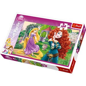 Trefl (16199) - "Princesses" - 100 brikker puslespil