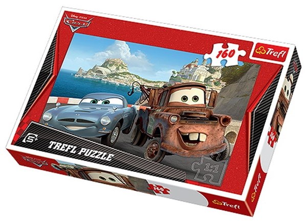 Trefl (15196) - "Cars 2" - 160 brikker puslespil