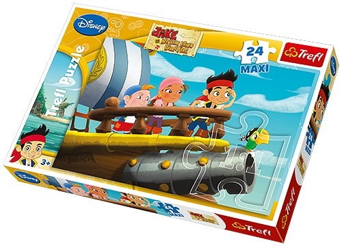 Trefl (14200) - "Jake and the Neverland Pirates" - 24 brikker puslespil