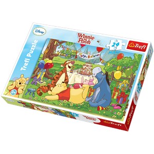 Trefl (14138) - "Happy Birthday Winnie" - 24 brikker puslespil