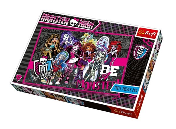 Trefl (13147) - "Monster High" - 260 brikker puslespil