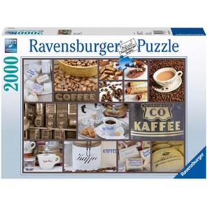 Ravensburger (16611) - "Coffee-Break" - 2000 brikker puslespil