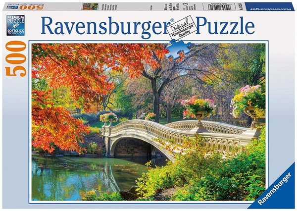 Ravensburger (14231) - "Romantic bridge" - 500 brikker puslespil