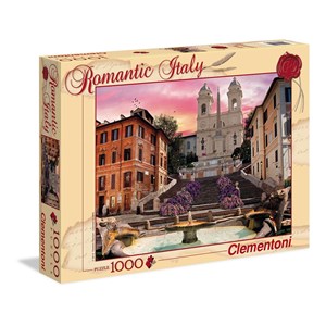 Clementoni (39219) - Dominic Davison: "Romantic Rome" - 1000 brikker puslespil