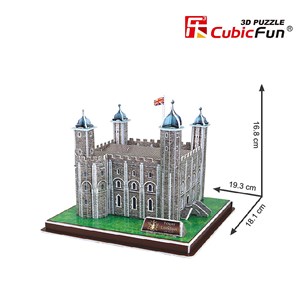 Cubic Fun (C715H) - "Tower of London" - 40 brikker puslespil