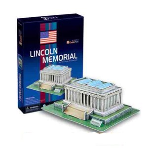 Cubic Fun (C104H) - "Lincoln Memorial" - 41 brikker puslespil