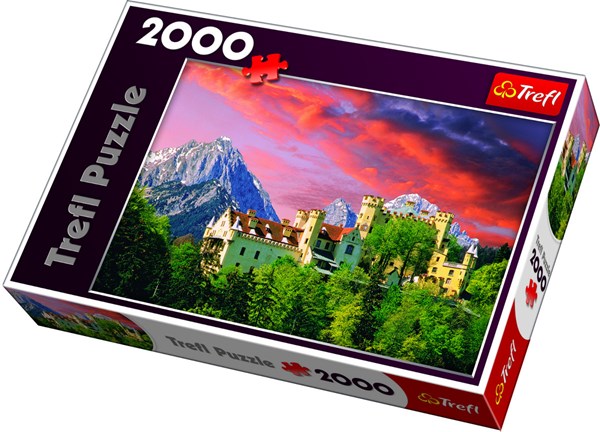 Trefl (270532) - "The Hochenschwangau Castle, Bavaria" - 2000 brikker puslespil
